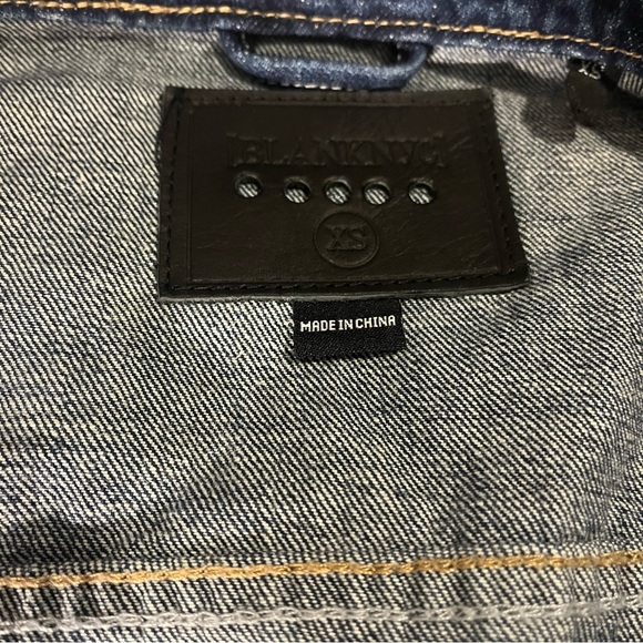 BLANKNYC Denim Jacket Classic Denim XS Blue - Picture 2 of 9